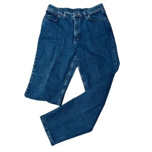 Classic Chic Womens  Dark Blue Denim Jeans